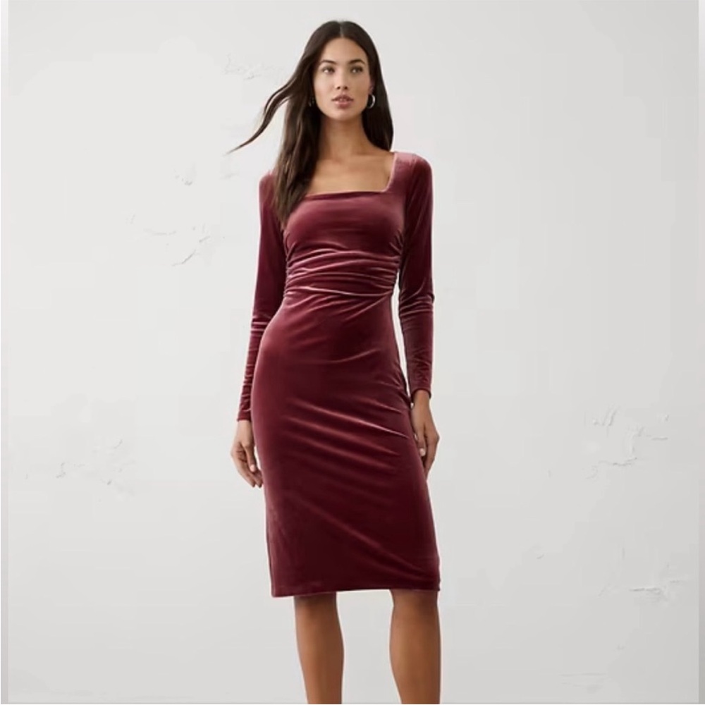 Banana Republic Velvet Dress